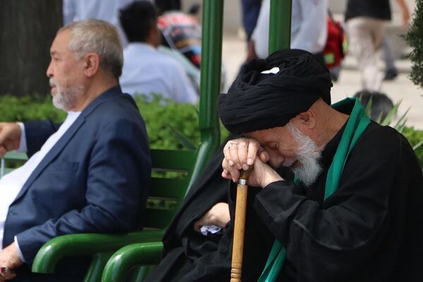 وداع با پیکر مطهر شهید سیدمهدی موسوی در شهرری