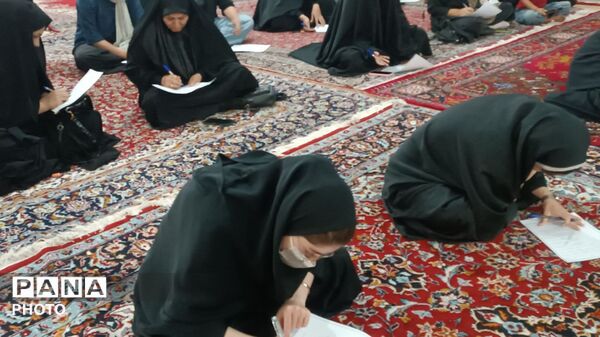 آزمون هلال‌ احمر در مسجد امیرالمؤمنین (ع)