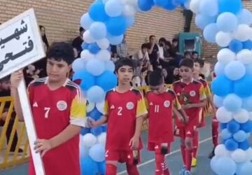 افتتاحیه نخستین دوره لیگ برتر فوتسال خردسالان ورامین