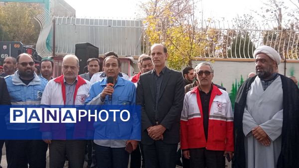 برگزاری مانور زلزله استان اصفهان در دبیرستان شاهد ظهور ناحیه یک 