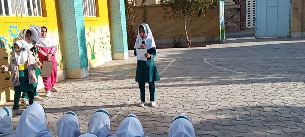 برگزاری صبحگاه انتظار در آموزشگاه فاطمیه خاتم 