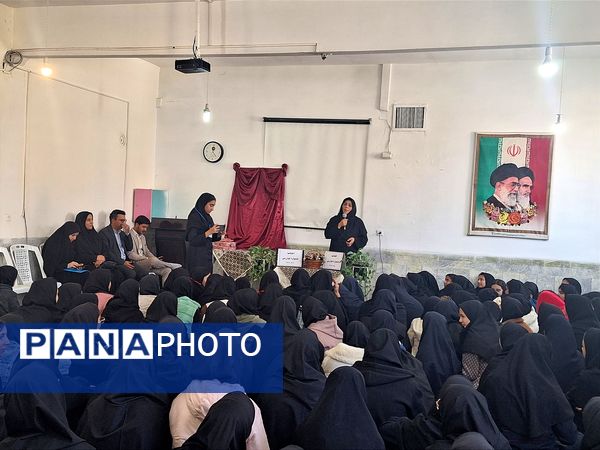 افتتاحیه جشنواره خوارزمی در دبیرستان فیاض شهرستان کاشمر