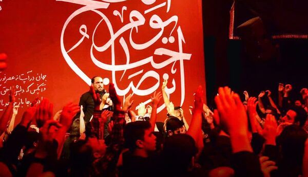 شب پنجم عزاداری در هیئت انصارالحسین نیشابور 