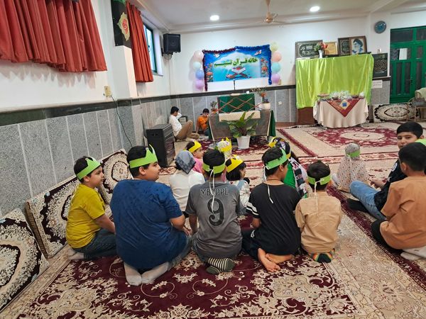 جشن اختتامیه خانه قرآن تسنیم در حسینیه اباذر