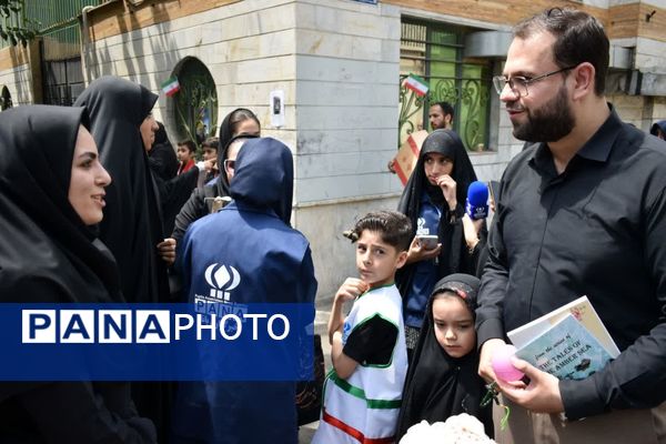 مراسم آیینی جاماندگان اربعین حسینی در پایتخت