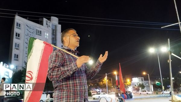 اجتماع مردمان نیشابوری در میدان آزادی