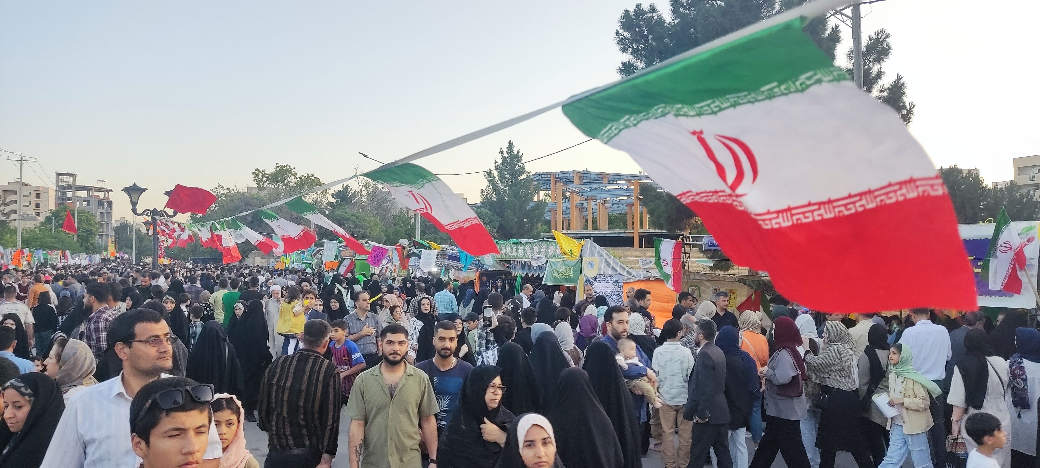 مراسم عید سعید غدیرخم در پارک مادر و کودک بجنورد