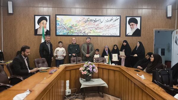 تقدیر وتشکر از سفیران مقاومت و گروه جهادی تهرانی مقدم 