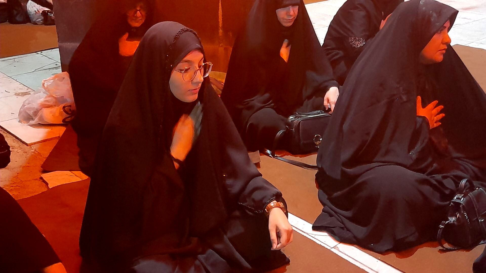 نوای حماسه حسینی در مزار شهدای گمنام نظرآباد 