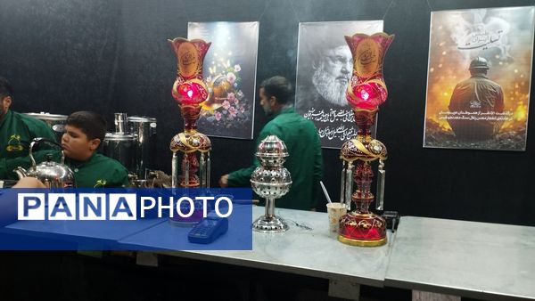برپایی موکب شهدای مقاومت در شهرستان خلیل‌آباد 