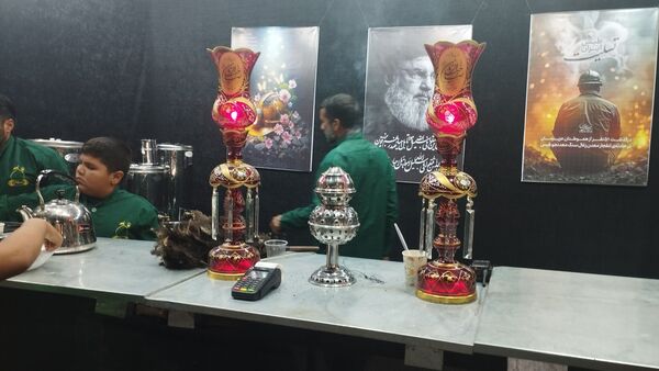 برپایی موکب شهدای مقاومت در شهرستان خلیل‌آباد 