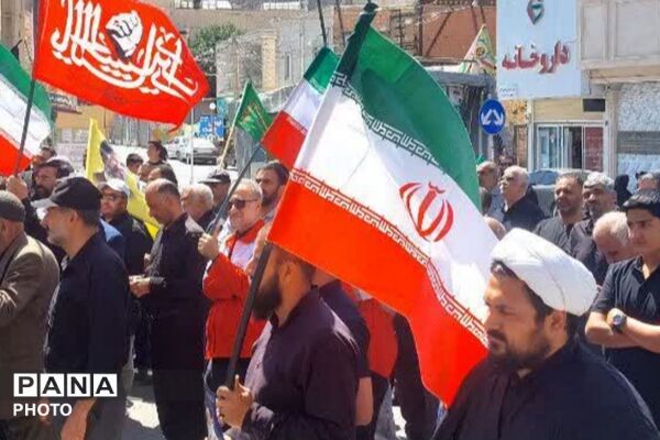 طنین «لبیک یا حسین(ع)» در مراسم جاماندگان اربعین فیروزکوه
