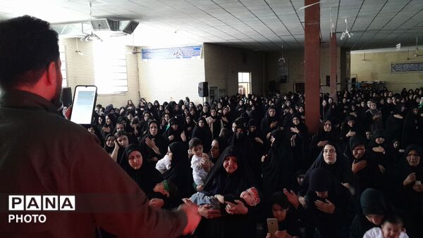  مراسم باشکوه شیرخوارگان حسینی در مسجد جامع درگزین