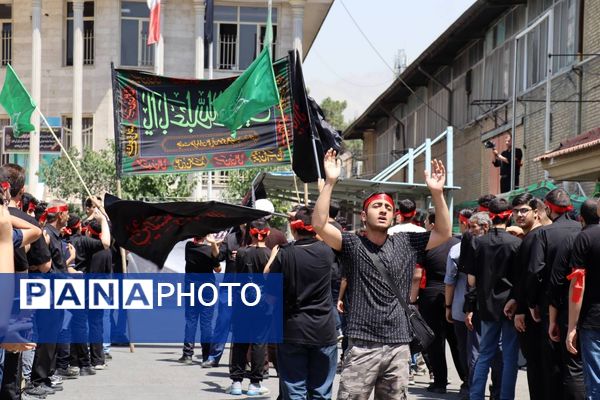 تجمع هیأت دانش‌آموزی منطقه ۲ در دهه اول محرم 