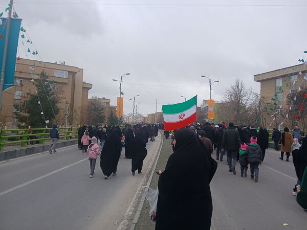 یوم الله ۲۲بهمن در همدان