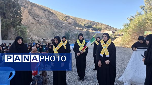 طرح اردوی تمشک در شهرستان دهدشت