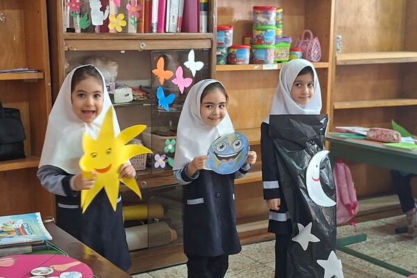 افتتاحیه طرح پژواک در کودکستان‌های قرچک