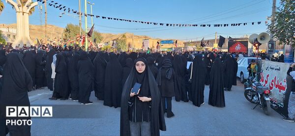 حماسه بزرگ مردم پلدختر در پی شهادت رهبر گرانقدر انقلاب