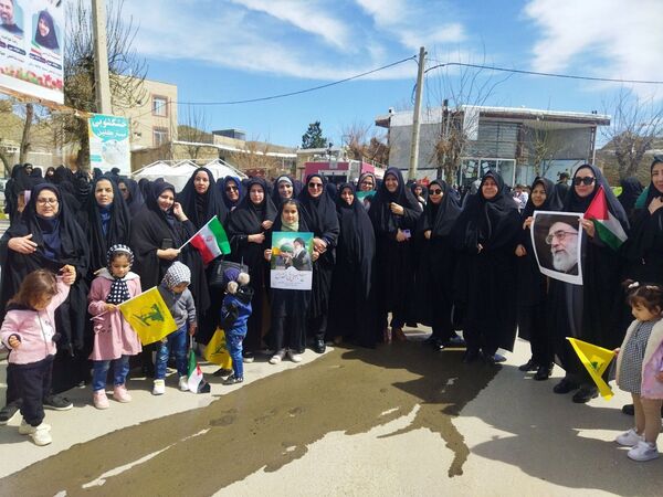 راهپیمایی روز جهانی قدس در شهر راز