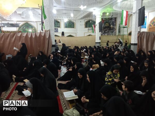 مراسم احیای شب بیست و سوم در مسجد جامع شهر کندر

