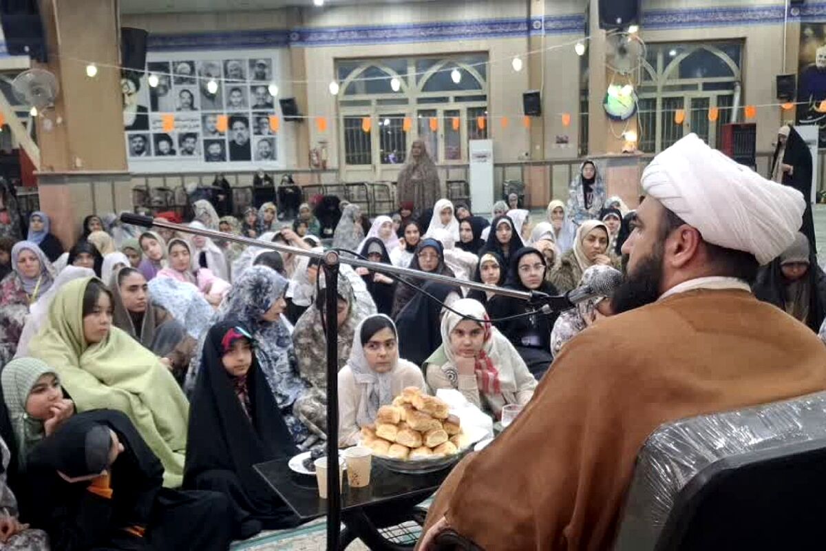 افتتاحیه اعتکاف دختران چهاردانگه