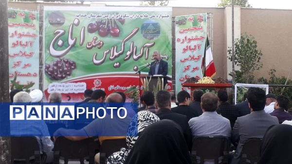 جشنواره آلبالو و گیلاس روستای اناج