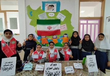 انتخابات شورای دانش آموزی در مدارس دخترانه شهر سورمق