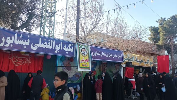 جشن خیابانی میلاد بقیة الله الاعظم (عج) در شهرستان نیشابور