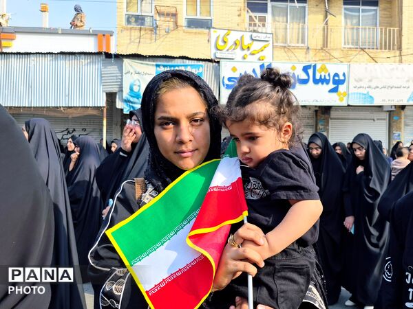 عنبرآباد در سوگ شهادت مقام معظم رهبری