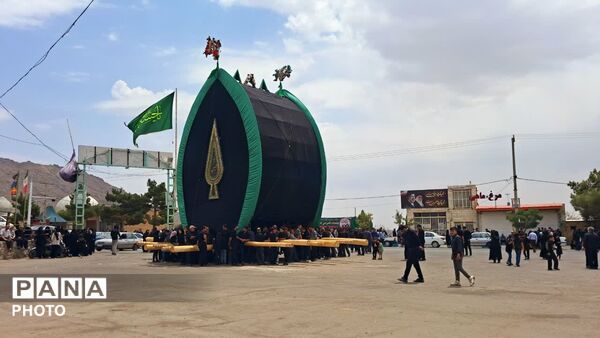 عزاداری مردم نیر در سوگ شهادت امام رضا (ع)