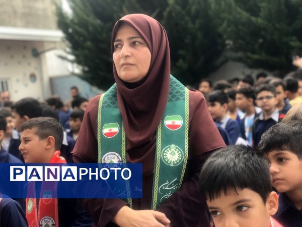 زنگ عاطفه‌ها در دبستان امیرصدرا روحی فرد پور محمودآباد 