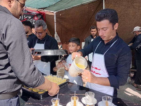 برپایی موکب اربعینی در خلیل آباد