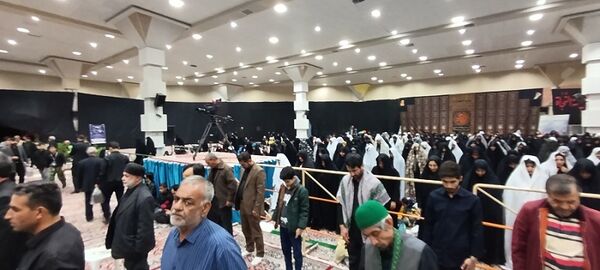 مراسم شب بیست سوم ماه رمضان در مصلی امام خمینی شهرستان بجنورد استان خراسان شمالی
