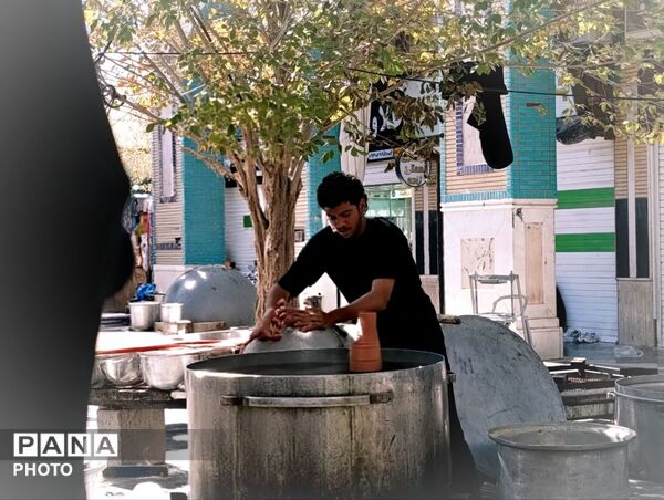 خدمت‌رسانی موکب ها در ایام شهادت حضرت معصومه(س)