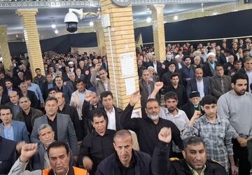 حضور مردم پلدختر در راهپیمایی دشمن شکن روز قدس 