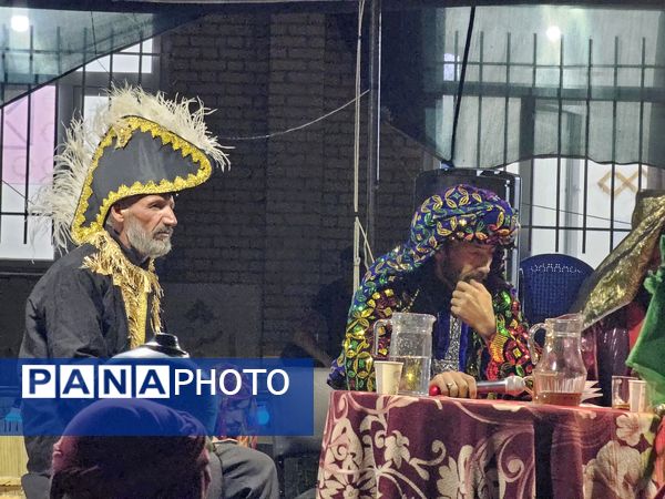 تعزیه گروه شبیه خوانی هیات محبان اهل بیت دبیرستان پروین اعتصامی شهر افوس