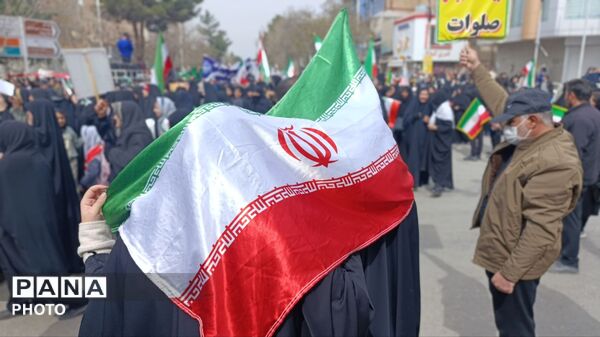 حضور حماسی مردم در راهپیمایی روز قدس در نیشابور 