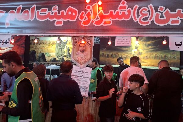 موکب‌های عزاداری شیراز پذیرای میهمانان کوچک ابا عبدالله