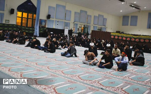 مراسم رحلت رسول اکرم و شهادت امام حسن مجتبی(ع) و شهادت امام رضا(ع) در شهرستان مارگون 