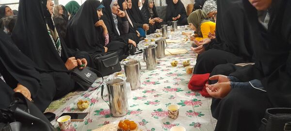 ضیافت الهی در ماه رحمت در روستای مارکده