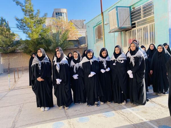 مراسم استقبال از شهید گمنام در شهرستان مه‌ولات