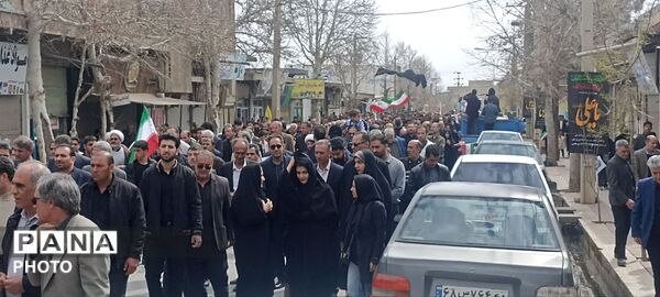 حضور مردم شهید پرور شهرستان کوهدشت در راهپیمایی روز جهانی قدس