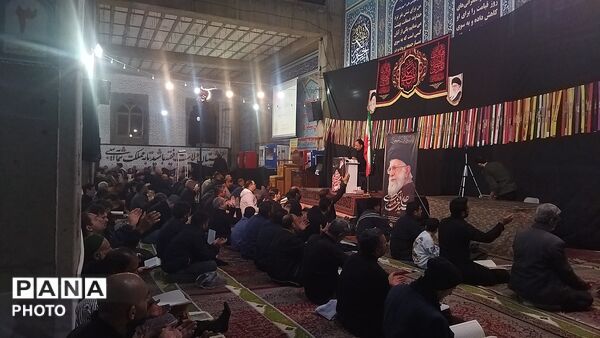 مراسم شب ۱۹ ماه رمضان در مسجد جامع نیشابور 