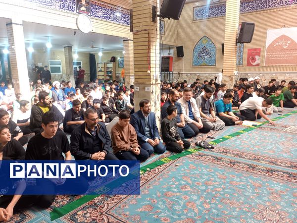 حال و هوای معنوی دانش‌آموزان ملاردی در آغوش اعتکاف