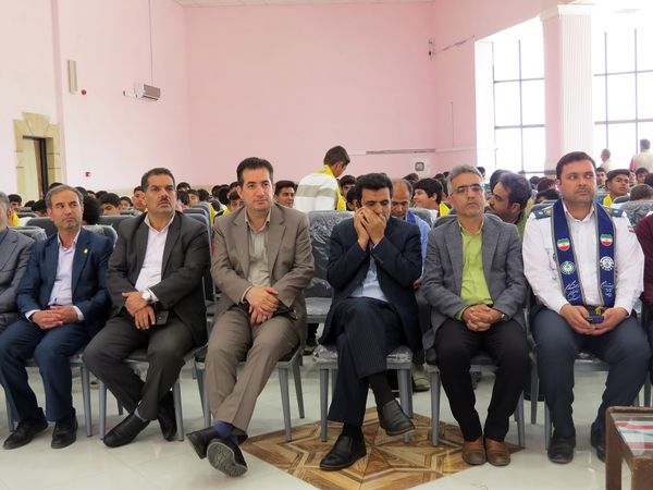 برگزاری اردوی تمشک پسران در اردوگاه شهید چمران بجنورد 
