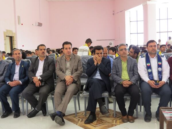 برگزاری اردوی تمشک پسران در اردوگاه شهید چمران بجنورد 