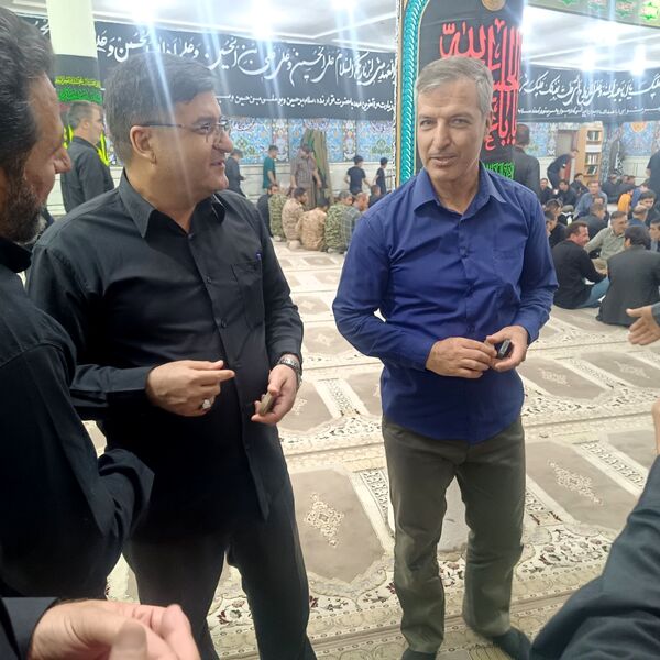 مراسم سوگواری، علم گردانی در روستای گرمدره 