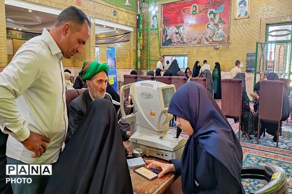 سومین روز از حضور تیم پزشکی اثر در شهر بار نیشابور