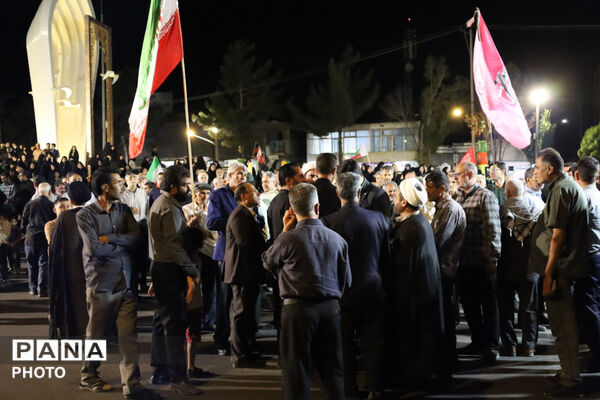 شکوهِ خدمت‌رسانی در بدرقهٔ کاروانِ خادمانِ جاجرمی