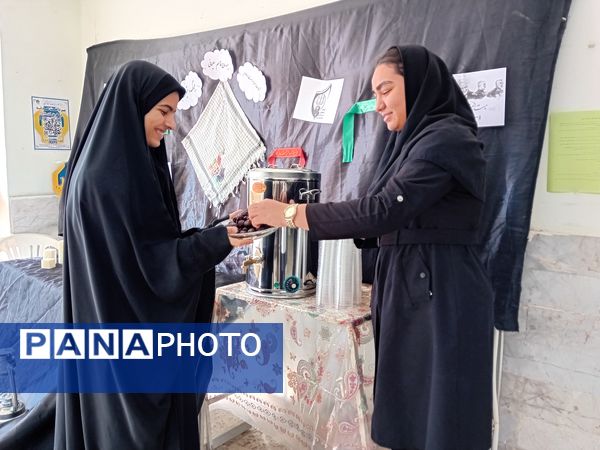 گرامیداشت پنجمین سالگرد شهادت سردار سلیمانی در دبیرستان فاطمه الزهرا 